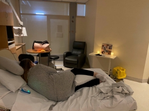 Creating a calm birth space